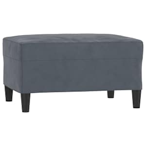 vidaXL jalapink, tumehall, 70 x 55 x 41 cm, samet