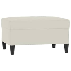 vidaXL jalapink, kreemjas, 70 x 55 x 41 cm, samet