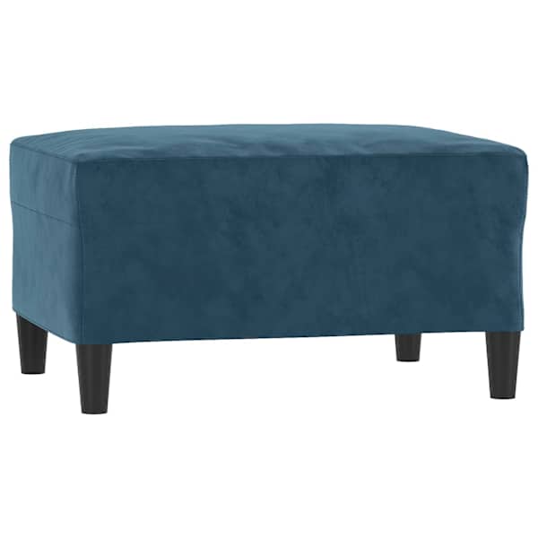vidaXL jalapink, sinine, 70 x 55 x 41 cm, samet