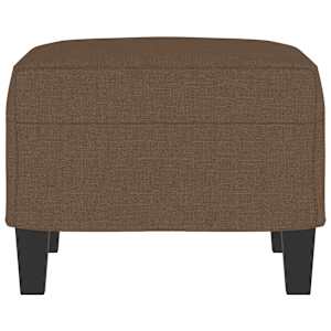 Podnožka hnědá 60 x 50 x 41 cm textil - obrázek 4