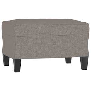 Podnožka taupe 60 x 50 x 41 cm textil - obrázek 2