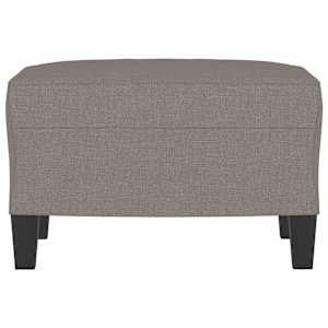 Podnožka taupe 60 x 50 x 41 cm textil - obrázek 3
