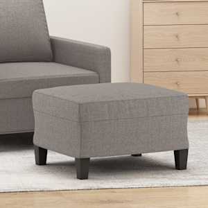 Podnožka taupe 60 x 50 x 41 cm textil - obrázek 1