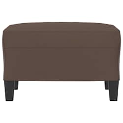 vidaXL Taburet, maro, 60x50x41 cm, piele ecologică