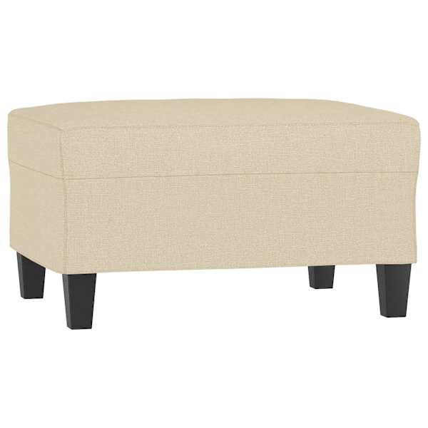 vidaXL jalapink, kreemjas, 70 x 55 x 41 cm, samet
