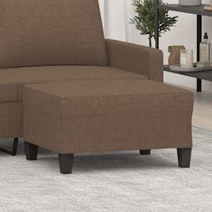 Podnožka hnědá 70x55x41 cm textil - obrázek 1