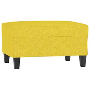 vidaXL jalapink, kollane, 70 x 55 x 41 cm, samet