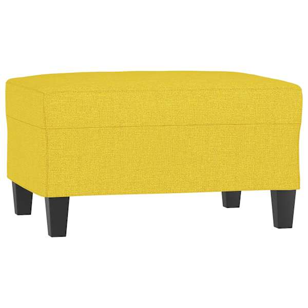 vidaXL jalapink, kollane, 70 x 55 x 41 cm, samet