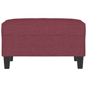Podnožka vínová 70x55x41 cm textil - obrázek 3