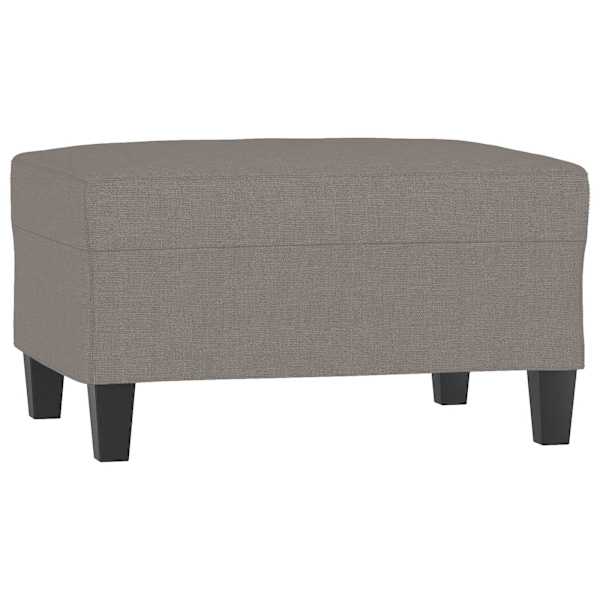 vidaXL jalapink, pruunikashall, 70 x 55 x 41 cm, samet