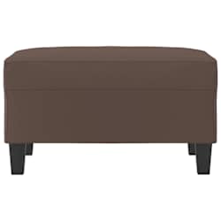 vidaXL Podnožka hned&aacute; 70x55x41 cm umel&aacute; koža