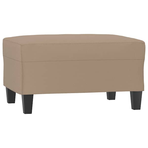 vidaXL jalapink, cappuccino, 70 x 55 x 41 cm, kunstnahk