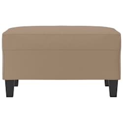 vidaXL Repose-pied Cappuccino 70x55x41 cm Similicuir