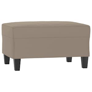 vidaXL jalapink, pruunikashall, 70 x 55 x 41 cm, mikrofiiber kangas