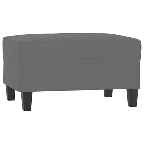 vidaXL jalapink, tumehall, 70 x 55 x 41 cm, mikrofiiber kangas
