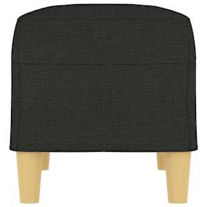 Lavice černá 70 x 35 x 41 cm textil - obrázek 4