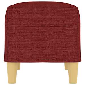 Lavice vínová 70x35x41 cm textil - obrázek 4