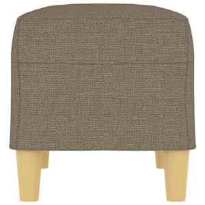 Lavice taupe 70 x 35 x 41 cm textil - obrázek 4