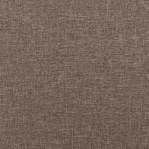 Lavice taupe 70 x 35 x 41 cm textil - obrázek 6