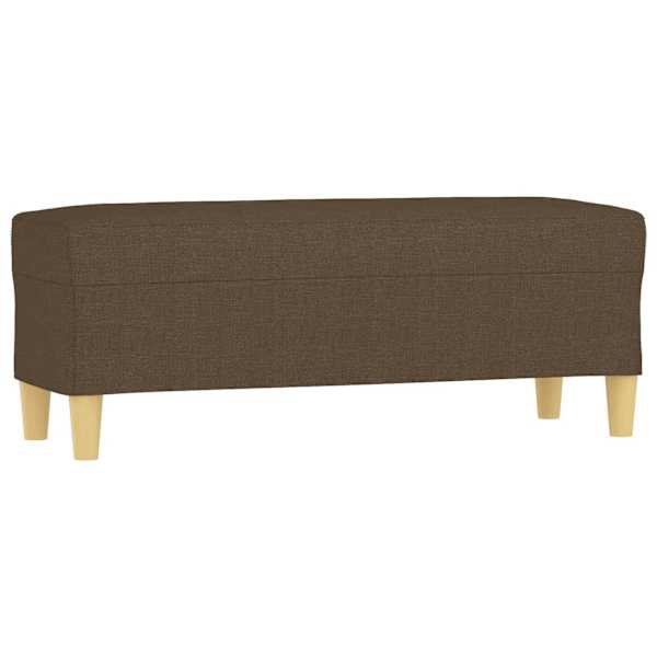 vidaXL pink, pruun, 100x35x41 cm, kangas