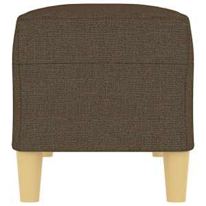 Lavice hnědá 100 x 35 x 41 cm textil - obrázek 4