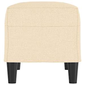 Lavice krémová 70 x 35 x 41 cm textil - obrázek 4