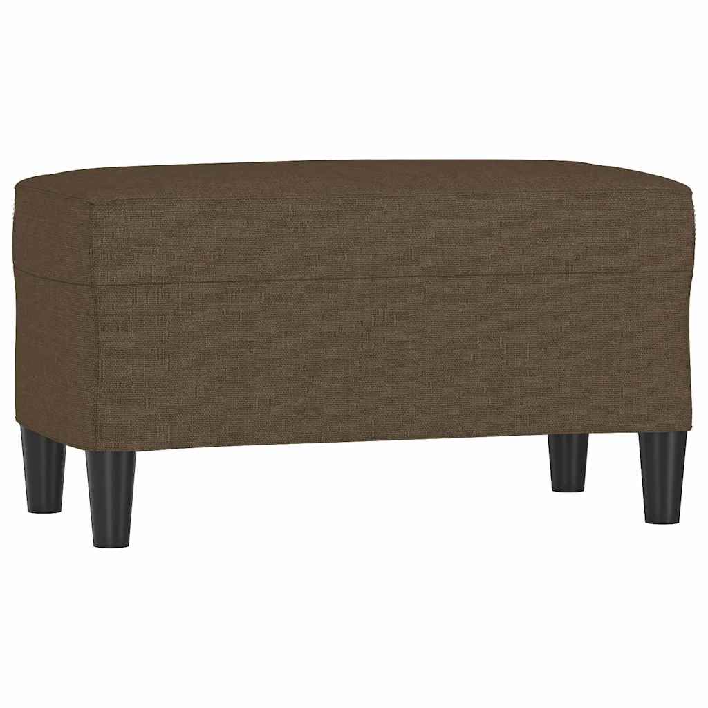 vidaXL Lavice hnědá 70 x 35 x 41 cm textil