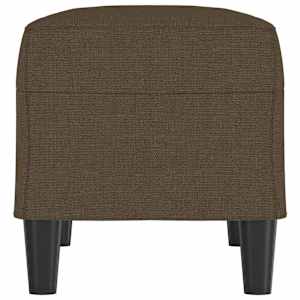 Lavice hnědá 70 x 35 x 41 cm textil - obrázek 4