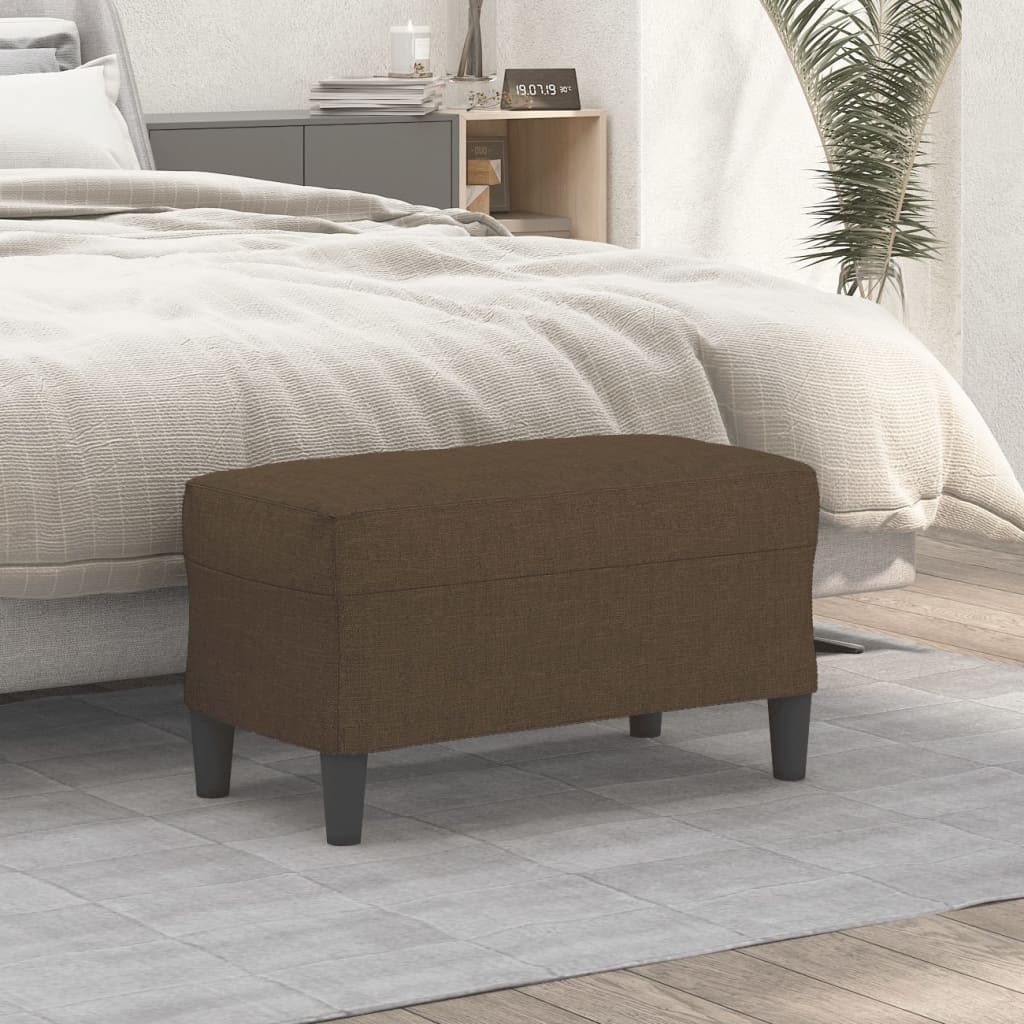 vidaXL Sitzbank Braun 70x35x41 cm Stoff