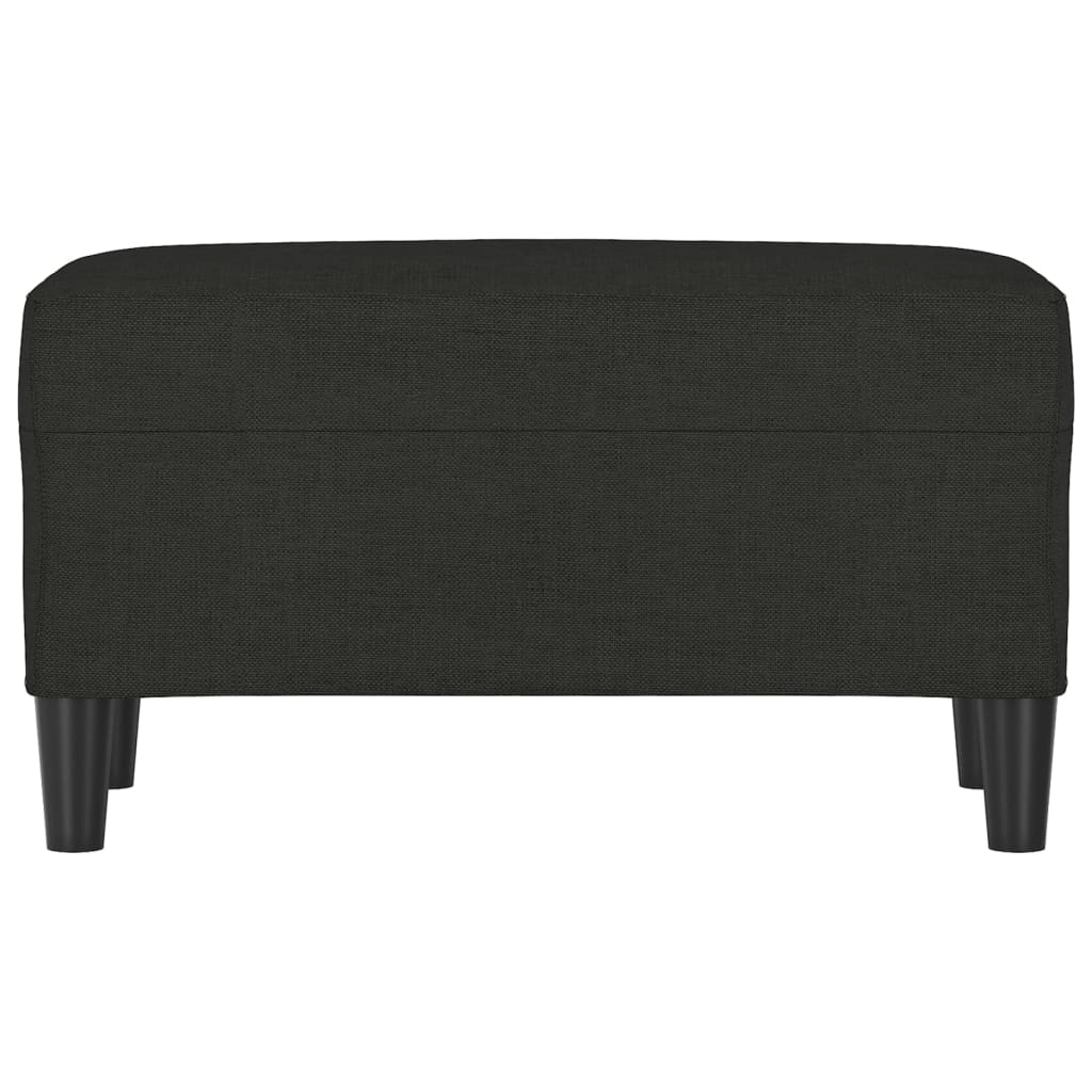 vidaXL Lavica čierna 70x35x41 cm látka
