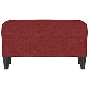 Lavice vínová 70x35x41 cm textil - obrázek 3