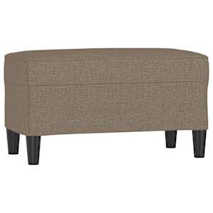 Lavice taupe 70 x 35 x 41 cm textil - obrázek 2