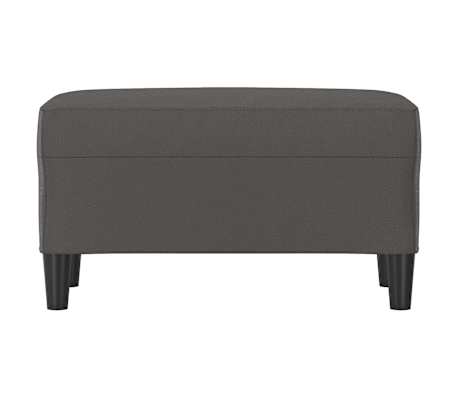 vidaXL Sitzbank Grau 70x35x41 cm Kunstleder