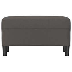 vidaXL Bankje 70x35x41 cm kunstleer grijs