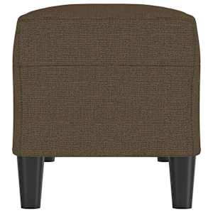Lavice hnědá 100 x 35 x 41 cm textil - obrázek 4