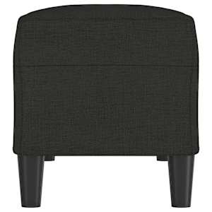 Lavice černá 100 x 35 x 41 cm textil - obrázek 4