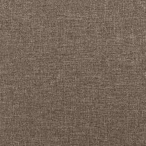 Lavice taupe 100 x 35 x 41 cm textil - obrázek 6