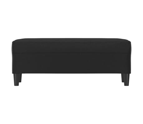 vidaXL Lavice černá 100x35x41 cm umělá kůže