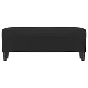 vidaXL Lavice černá 100x35x41 cm umělá kůže
