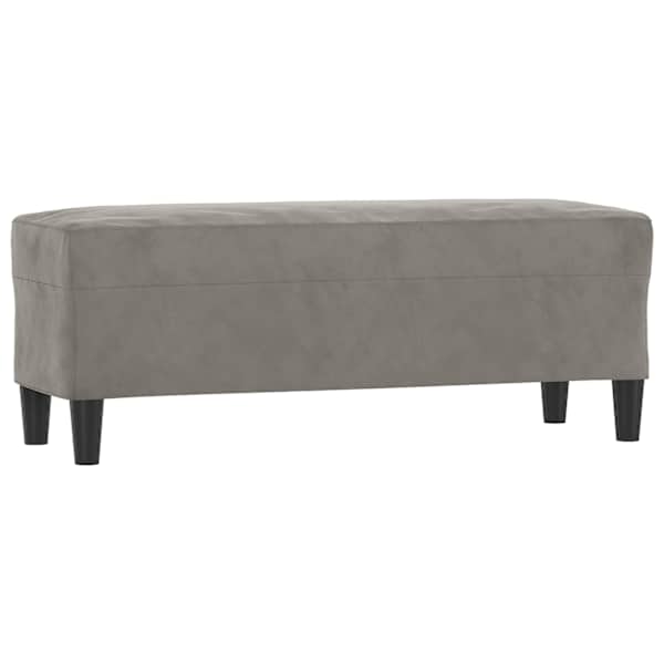 vidaXL pink, helehall, 100 x 35 x 41 cm, samet