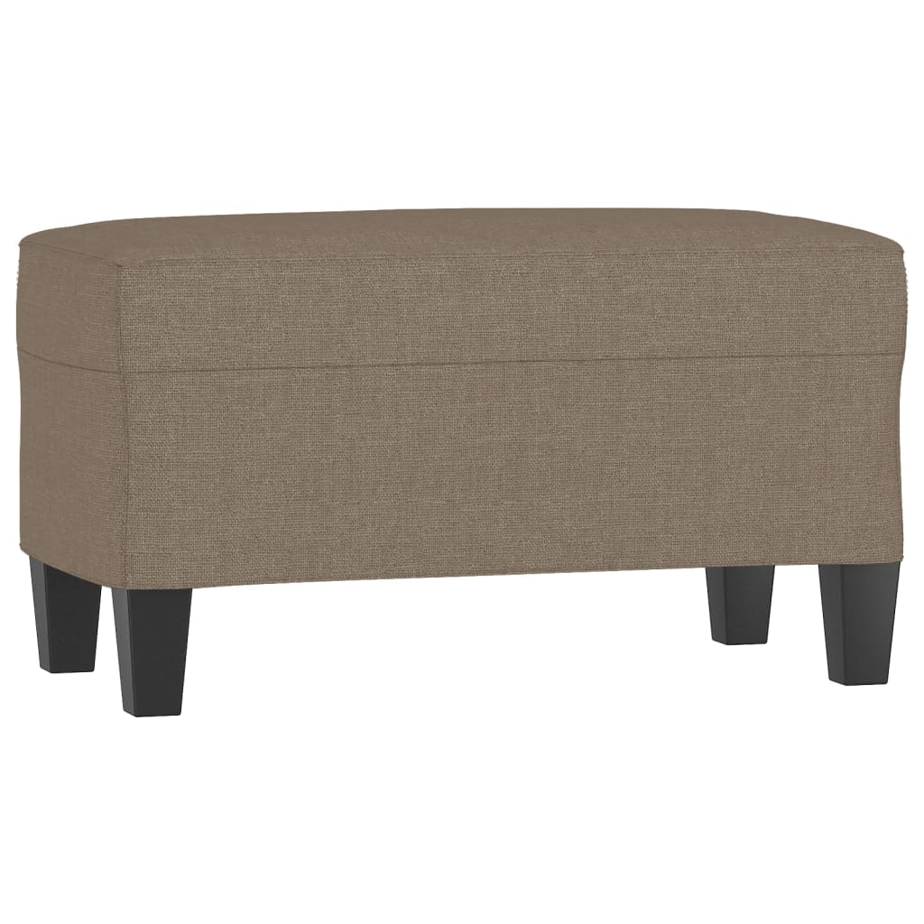 vidaXL Lavice taupe 70 x 35 x 41 cm textil