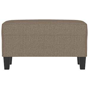 Lavice taupe 70 x 35 x 41 cm textil - obrázek 3