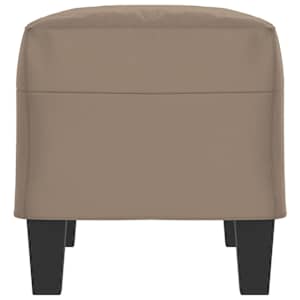 Lavice taupe 70 x 35 x 41 cm tkanina z mikrovlákna - obrázek 4