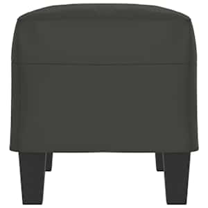 Lavice tmavě šedá 70x35x41 cm tkanina z mikrovlákna - obrázek 4