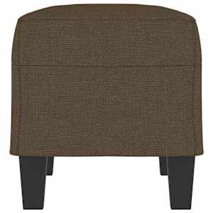 Lavice hnědá 100 x 35 x 41 cm textil - obrázek 4