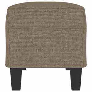 Lavice taupe 100 x 35 x 41 cm textil - obrázek 4