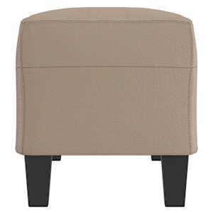 Lavice cappuccino 100x35x41 cm umělá kůže - obrázek 4