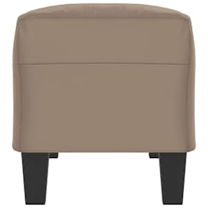 Lavice taupe 100 x 35 x 41 cm tkanina z mikrovlákna - obrázek 4
