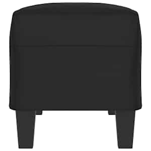 Lavice černá 100 x 35 x 41 cm tkanina z mikrovlákna - obrázek 4