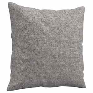 Dekorační polštáře 2 ks světle šedé 40 x 40 cm textil - obrázek 3